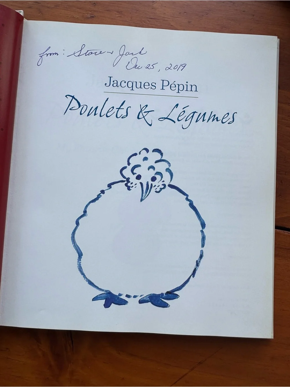 Jacque Pepin Poulets & Légumes Cookbook 2016